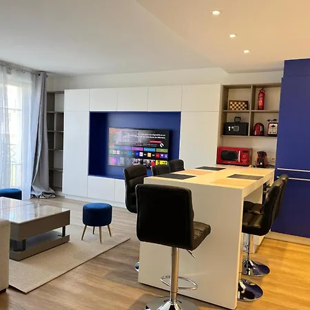 La Vie En Rose & Bleue - Louez L'Esprit Libre ! Apartment Bussy-Saint-Georges Exterior photo